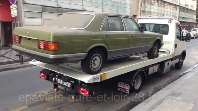 Enlèvement épave voiture