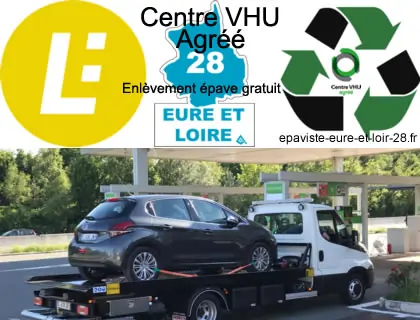 epaviste agréé VHU Trizay-Coutretot-Saint-Serge